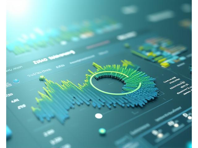 Interactive dashboard displaying event sustainability metrics, including carbon footprint reduction, energy savings, and waste diversion percentages.